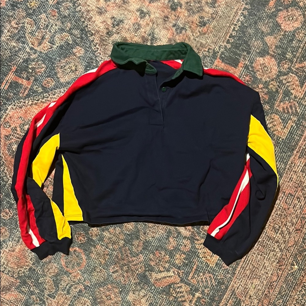 Urban Outfitters Long-Sleeve Polo Shirt